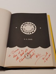 Black Sunshine by S. V. Date (2002, HC, DJ) SIGNED Florida Political Dark Humor