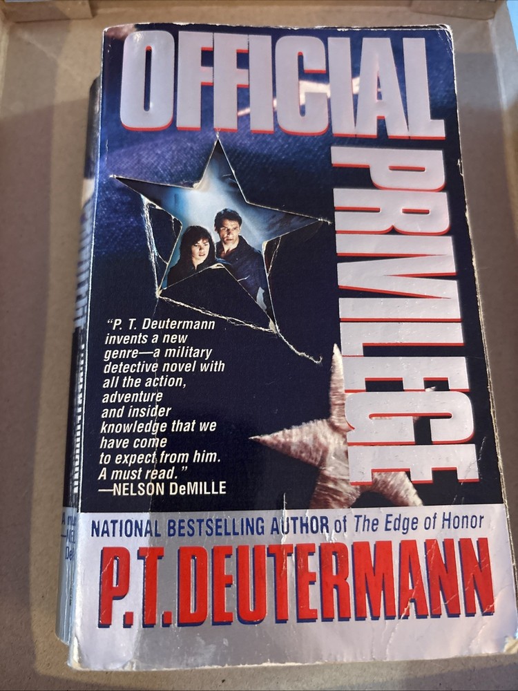 Official Privilege by P. T. Deutermann (1996, Mass Market)