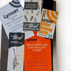 Lyman Reloading and Cast Bullet Guide 1983+ 4 Lyman/ Ideal -Vintage Booklets Lot