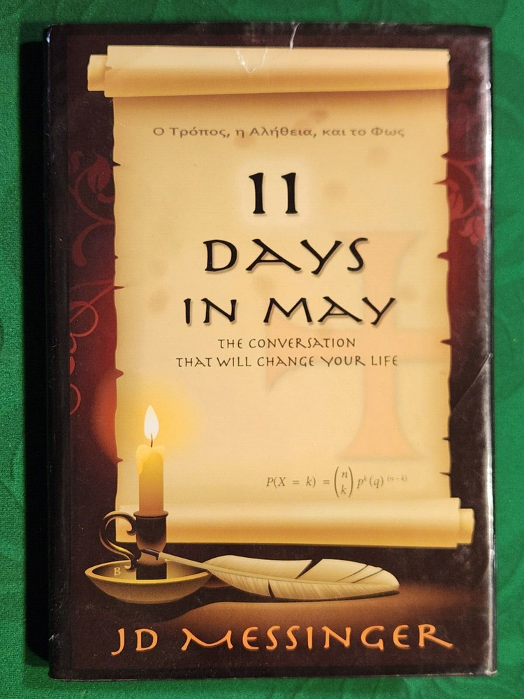11 DAYS IN MAY ~ SIGNED by JD Messinger 2012 hcdj FIRST EDITION 1st ~ NEW COND