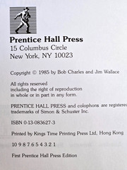 Vintage Bob Charles Left-Hander’s Golf Book Prentice Hall Press 1985