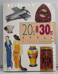 20s & 30s Style by Michael Horsham, oversize HC w/DJ, NearFine 1989 JG Press