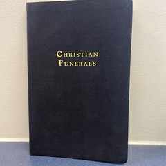 Christian Funerals Andy By Langford 2010 Sacrament Black Cover