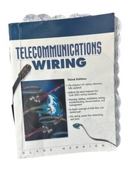 Telecommunications Wiring Third Edition Paperback by Clyde N. Herrick Prentice …