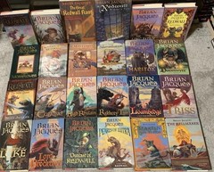 24 Complete Redwall Series 1-22 Brian Jacques HARDCOVER 1 SIGNED+ 2 Companion