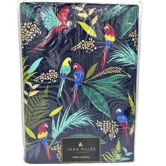 Brand New Sara Miller London Designed Fabric Journal Tropical Parrots 160 Pages