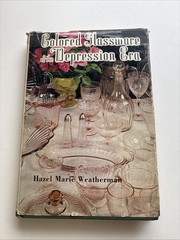 Colored Glassware Of The Depression Era By Hazel Marie Weatherman Hardcover