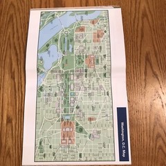 Washington D C Personal Interactive Guide Booklet 78 pages