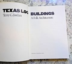 Texas Log Buildings: A Folk Architecture (Paperback or Softback) 1978 Illustrate