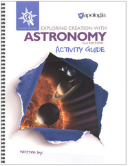 Exploring Creation with Astronomy 2nd Ed. – Activity Guide with Certificate NEW