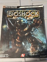 Bioshock Official Strategy Guide w/Poster Brady Games 2007 – Xbox 360 & PC DVD