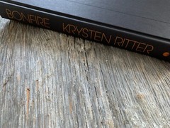 SIGNED – BONFIRE : A Novel by Krysten Ritter (2017, Hardcover)-1st ed.