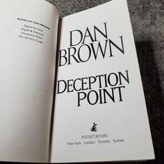 Digital Fortress & Deception Point Dan Brown Paperback Thriller 2 Book Lot
