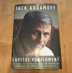Jack Abramoff Capitol Punishment Hardcover WND Books Washington Corruption DJ