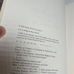 Conflict in the Quorum: Orson Pratt, Brigham Young, Joseph Smith by G. Bergera