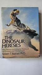 The Dinosaur Heresies by Robert T. Bakker 1986 Edition Vintage Hardcover Book