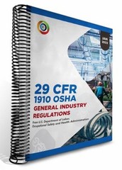 OSHA 1910 General Industry January 2022 Book : 29cfr1910 Paperbac