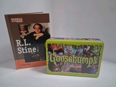 R.L. Stine Hardback Book 2000 Goosebumps Retro 8 X 6.5 Tin