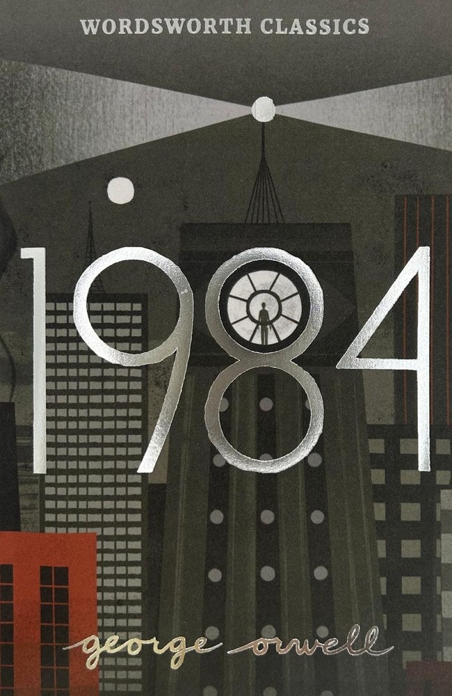 Nineteen Eighty-Four: A Novel by George Orwell (English) Paperback Book