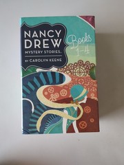 Nancy Drew Mystery Stories Books 1-4 Hardcover with Storage Box: VG