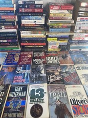 5 Pounds Assorted Fiction Paperback Books Mass Market Various Sub Genres Good