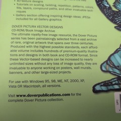 Fantasy Vector Designs Alan Weller Dover Pictura PB CD-ROM Illustrated Green USA
