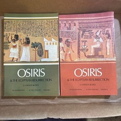 Osiris & the Egyptian Resurrection VOL I&II E.A. Wallis Budge Dover 1973 PB