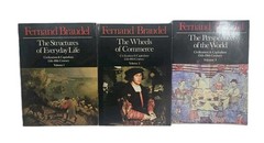 Civilization & Capitalism 15th-18th Century 3 Vol Set by Fernand Braudel