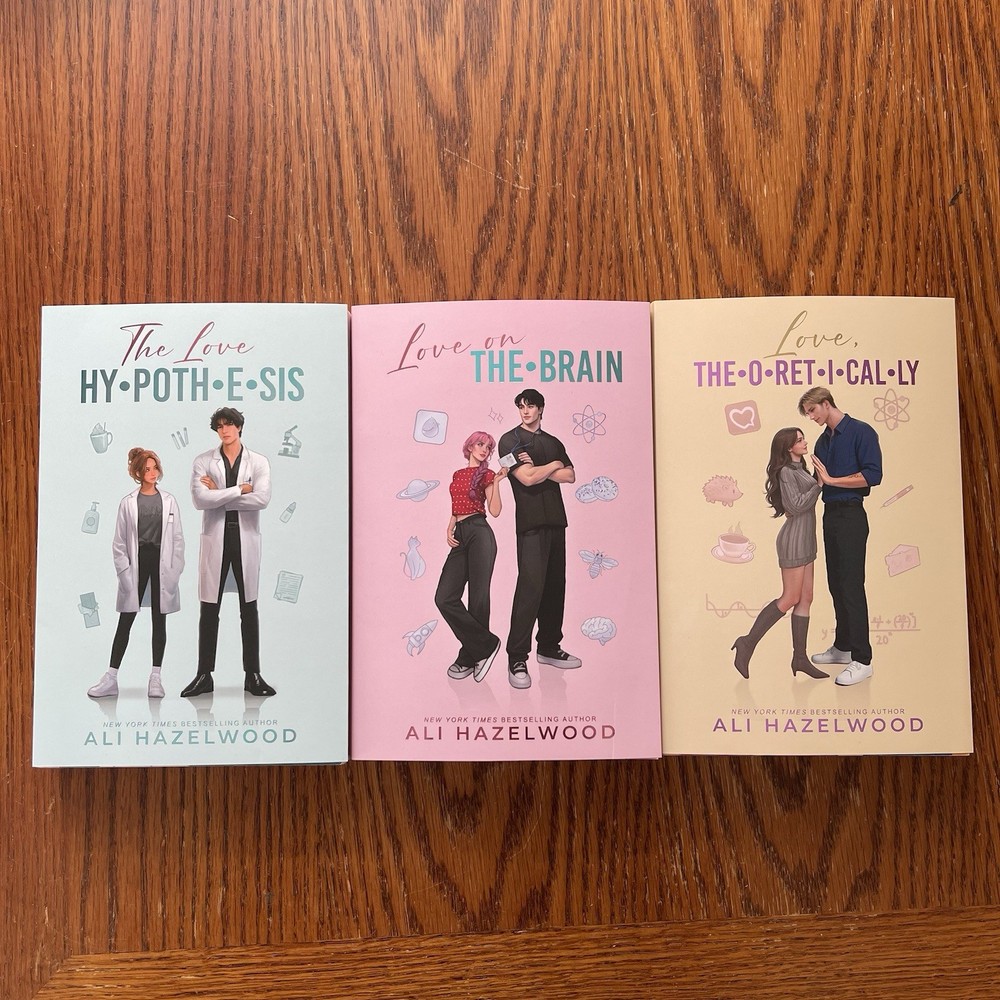 Eternal Embers Ali Hazelwood Dust Jackets + Books Included