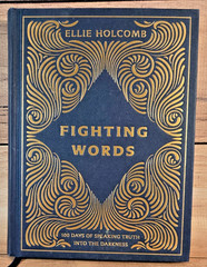 Fighting Words A Devotional Journey by Ellie Holcomb Hardcover NEW