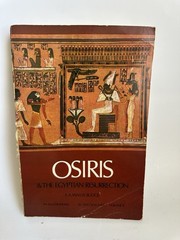 Osiris & the Egyptian Resurrection E. A. Wallis Budge Paperback Ancient Egypt