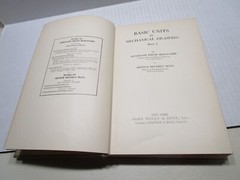 Basic Units In Mechanical Drawing Book 1 – Hoelscher and Mays – 1933 Hard Cover