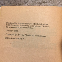 Stranger From Durango Charles N. Heckelmann 1977 Popular Library Vigilantism