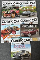 Lot/5 Hemmings Classic Car Magazines Jan, Feb, April, May, June 2018