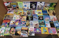 Lot of 10 Science Nature Experiment Animal Educational Learn Kid Child Books MIX