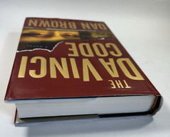 The Davinci Code by Dan Brown 1st Ed 39th printing HCDJ Not Price Clipped 2003