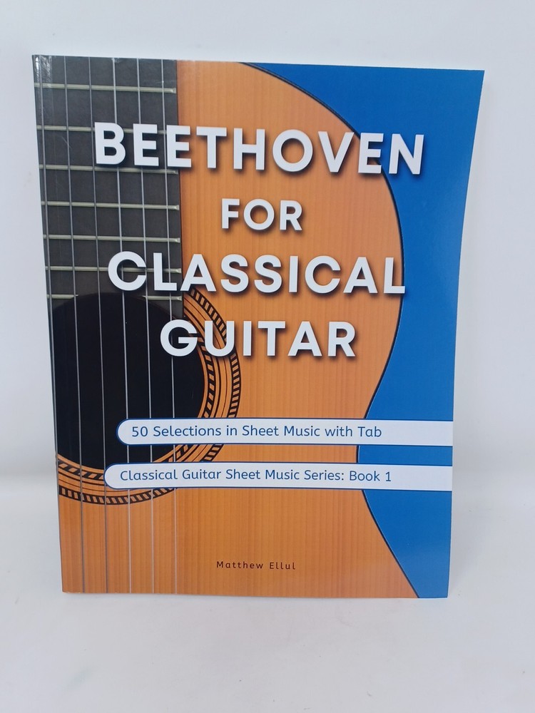 Beethoven for Classical Guitar by Matthew Ellul Paperback Book