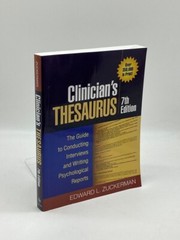 Clinician’s Thesaurus, 7Th Edition The Guide to Conducting Interviews and