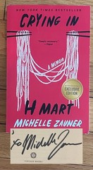 SIGNED MICHELLE ZAUNER Crying in H Mart by 1st/1st 2023 B&N Exclusive PB