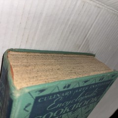 1948 CULINARY ARTS ENCYCLOPEDIC COOKBOOK-HC Ruth Berolzheimer Vtg Thumb Index