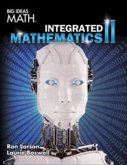 Big Ideas Math Integrated Mathematics II Hardcover Larson