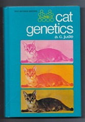 CAT GENETICS by A. C. JUDE 191 pages 1977 HB MINOR WEAR