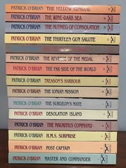 Patrick O’Brian Aubrey Maturin Series Lot 15 Matching Norton PB Books VG