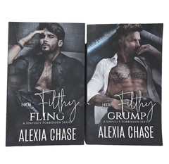 Alexia Chase Sinfully Forbidden Series -Filthy Fling/Grump ADULT Romance *Signd