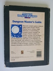 TSR 2E AD&D Advanced Dungeons & Dragons 2nd Edition Dungeon Master’s Guide