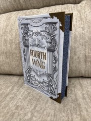 SIGNED (full name!) Fourth Wing Bookish Box w/ Art Overlays Rebecca Yarros