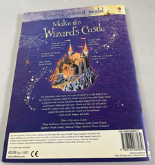 “Make This Wizard’s Castle” Usborne Cut-Out Model Design & Illus By Lain Ashman