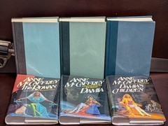 Anne McCaffrey Tower & Hive 5 Book Lot 1st/1st SIGNED Damia HC Mylar Unread