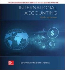 ISE International Accounting by Timothy Doupnik (Paperback) (New)