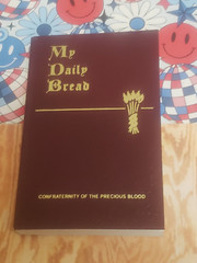 MY DAILY BREAD, ANTHONY J. PAONE, CONFRATERNITY, PAPERBACK, 1954,